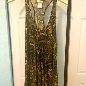 MK Snake print dress.  🍀🍀🍀💙💙🤠